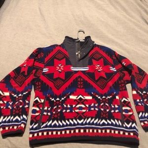 Polo - Half zip fleece pullover